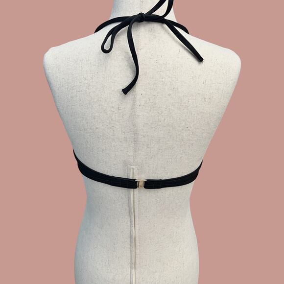 Victoria’s Secret Black Bikini Set Small 32D Top Small Bottoms Swim Bathing Suit - Picture 3 of 8